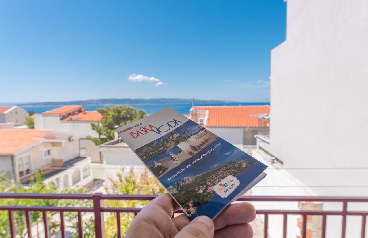 Apartmani Franko Baška Voda Exteriér fotografie