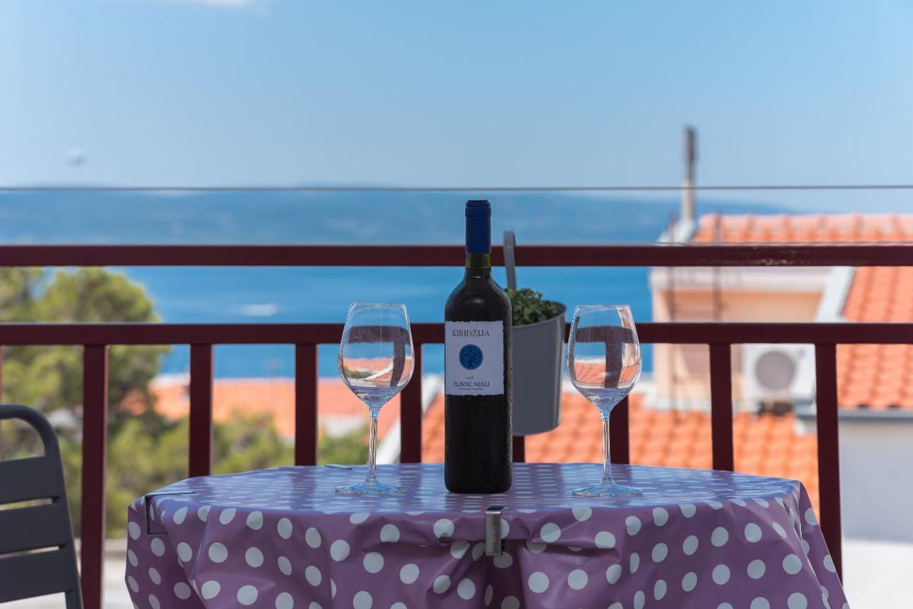 Apartmani Franko Baška Voda Exteriér fotografie
