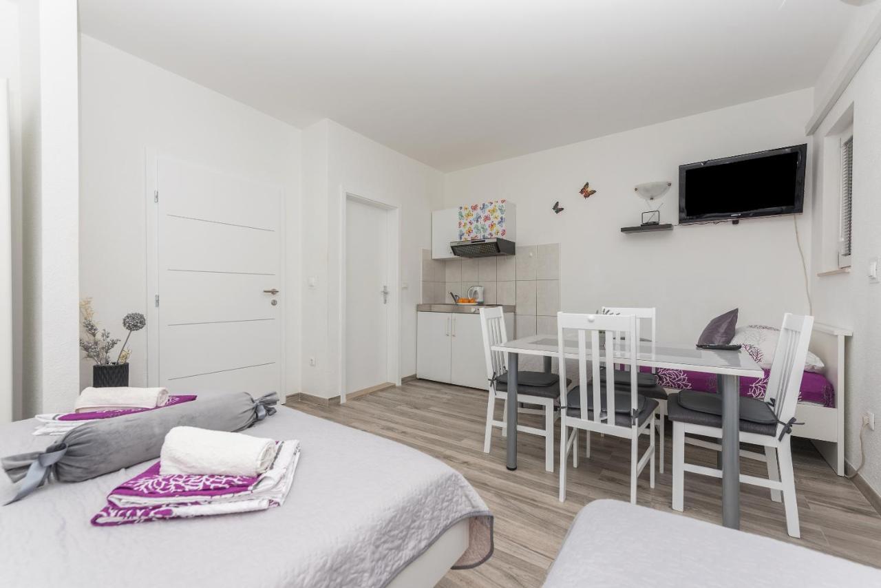 Apartmani Franko Baška Voda Exteriér fotografie
