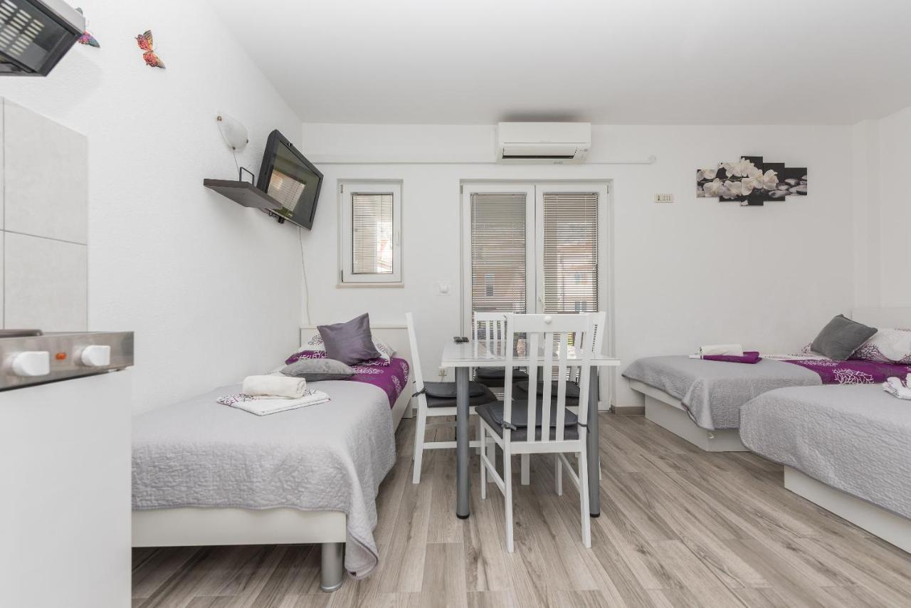Apartmani Franko Baška Voda Exteriér fotografie