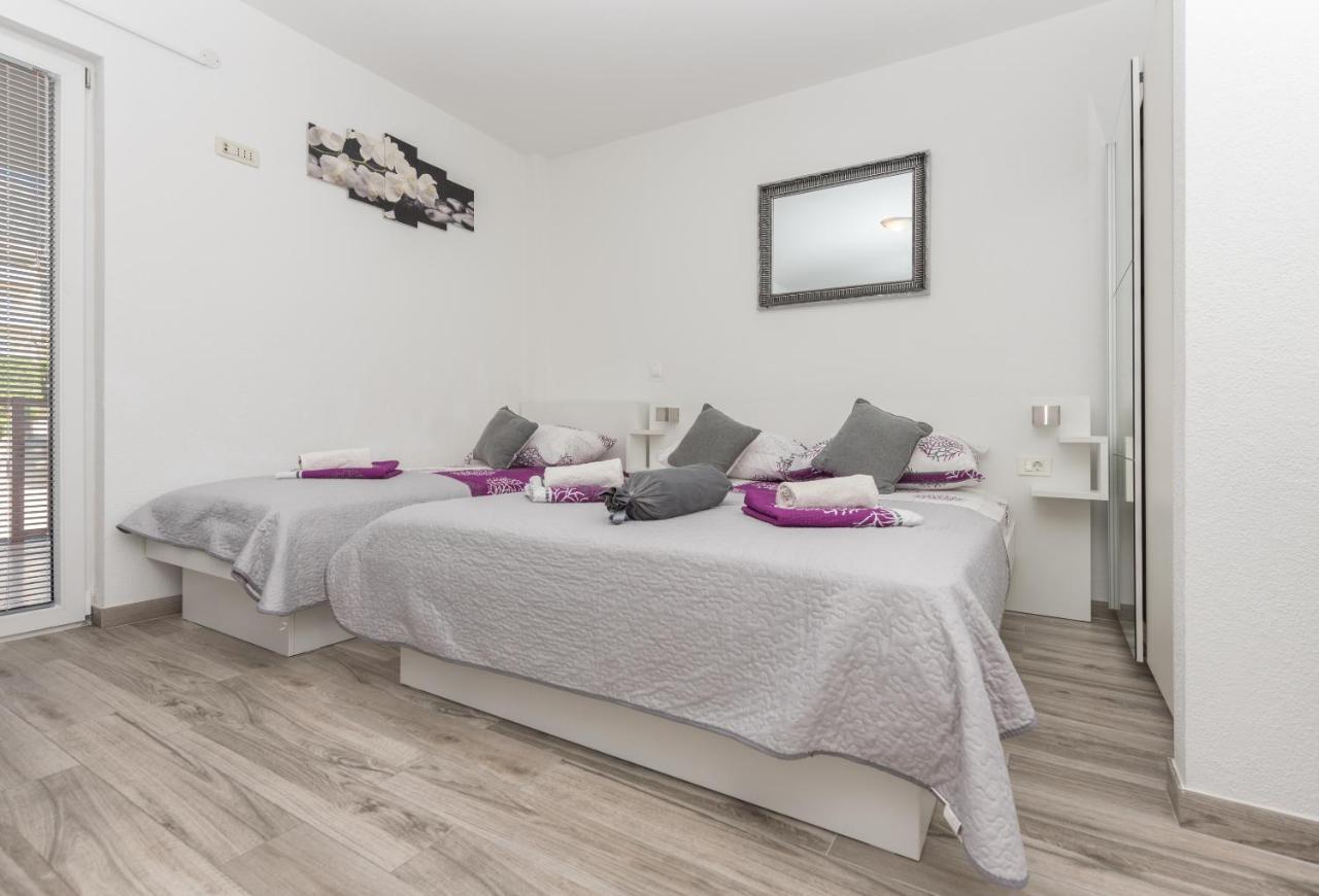 Apartmani Franko Baška Voda Exteriér fotografie