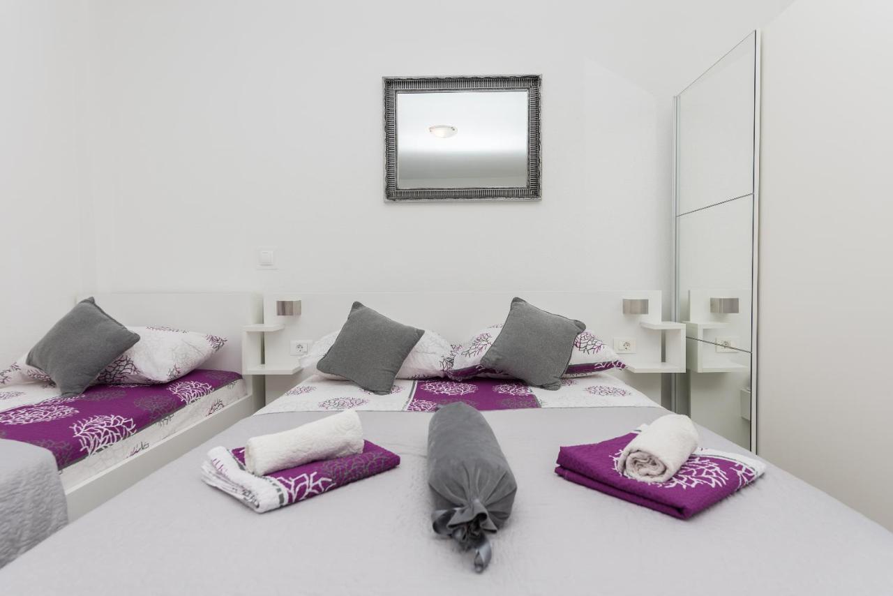 Apartmani Franko Baška Voda Exteriér fotografie