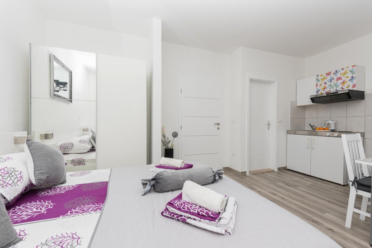 Apartmani Franko Baška Voda Exteriér fotografie